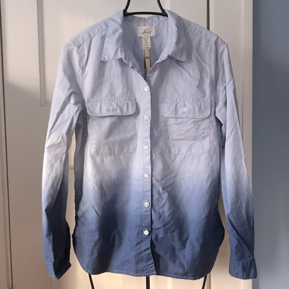 Levi’s Ombré Button Down Long Sleeve Shirt